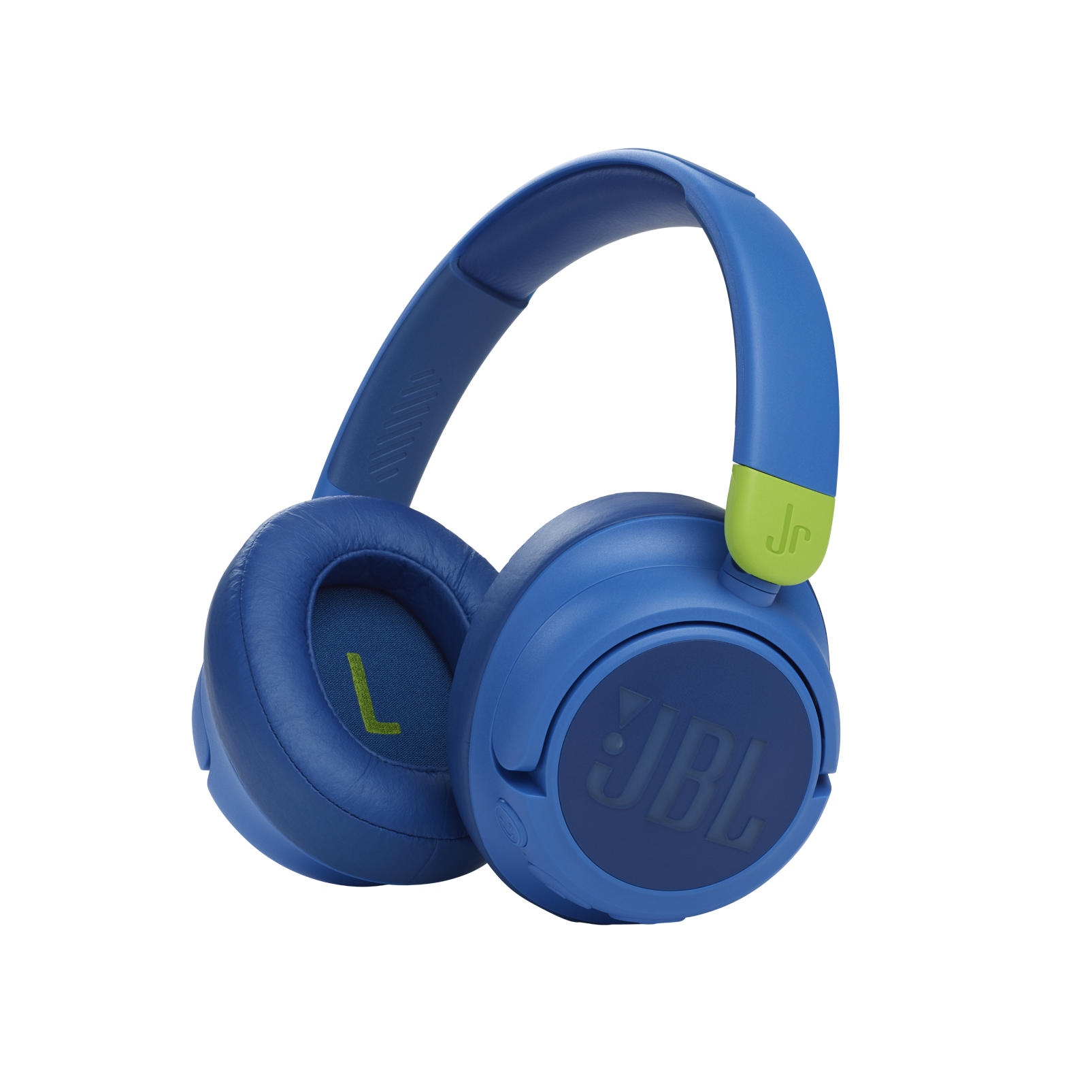 JBL JR 460NC - Blue - Wireless over-ear Noise Cancelling kids headphones - Hero